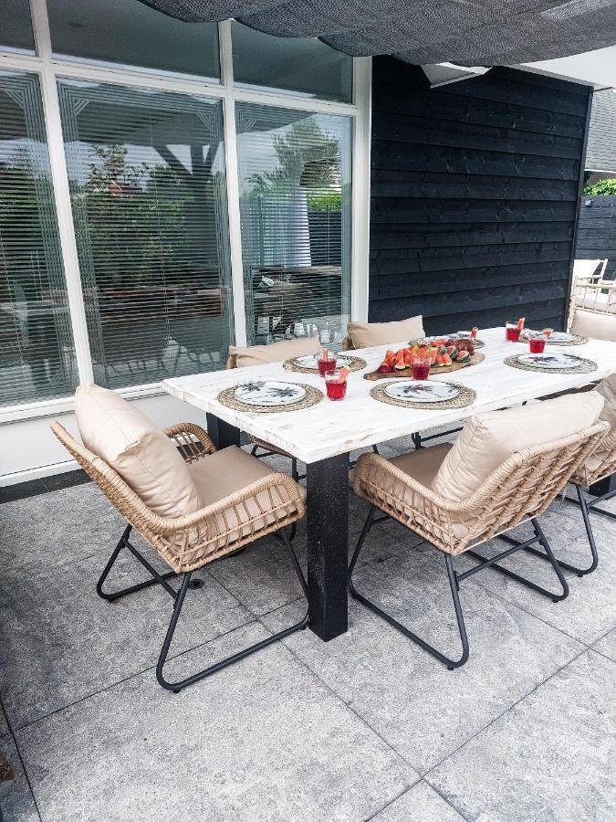 Luxe Vakantiehuis Nova Met Zwembad Ouddorp Zewnętrze zdjęcie