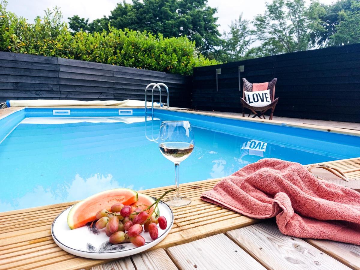 Luxe Vakantiehuis Nova Met Zwembad Ouddorp Zewnętrze zdjęcie
