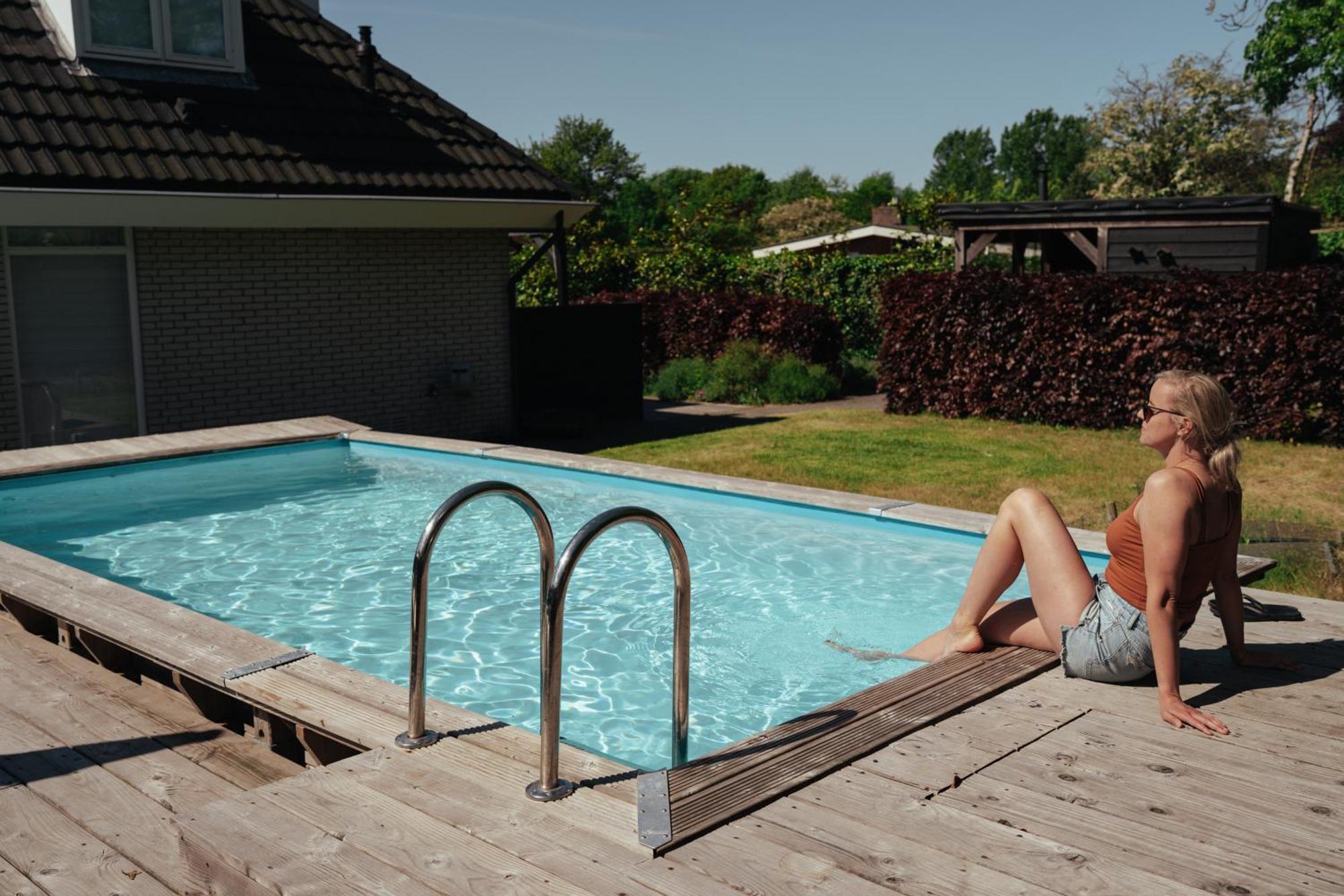 Luxe Vakantiehuis Nova Met Zwembad Ouddorp Zewnętrze zdjęcie
