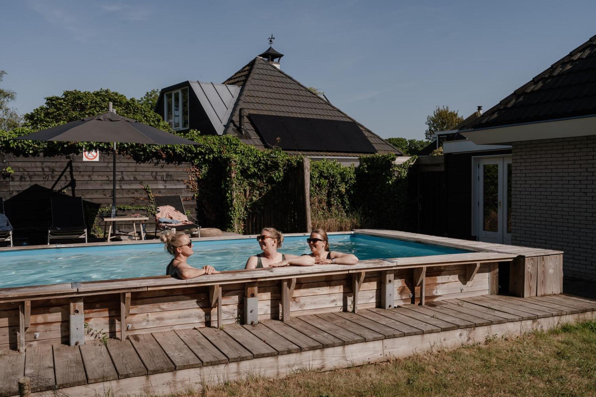 Luxe Vakantiehuis Nova Met Zwembad Ouddorp Zewnętrze zdjęcie